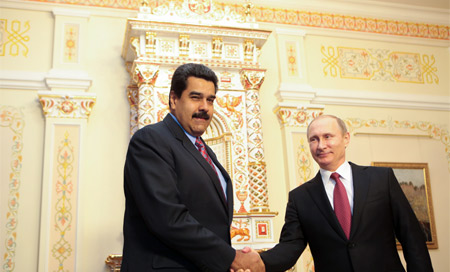 maduro se reune con putin en moscu